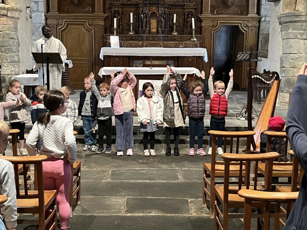Célébration à l’église